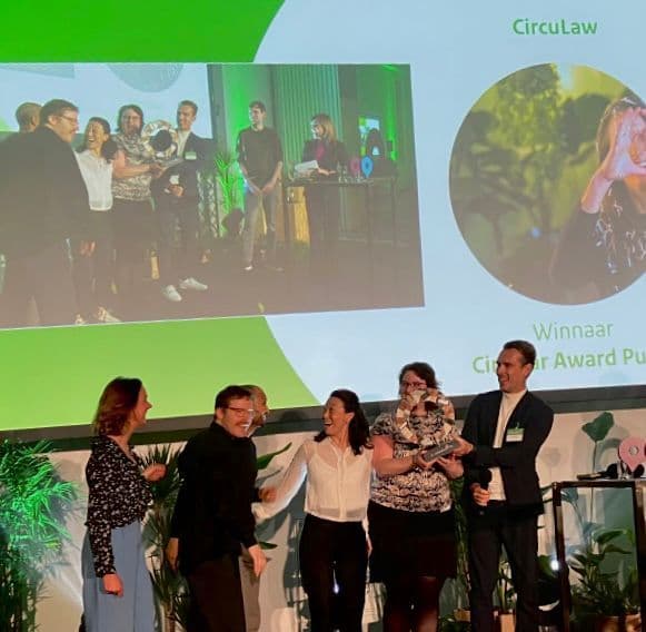 CircuLaw winnaar Circular Award Public 2025 image